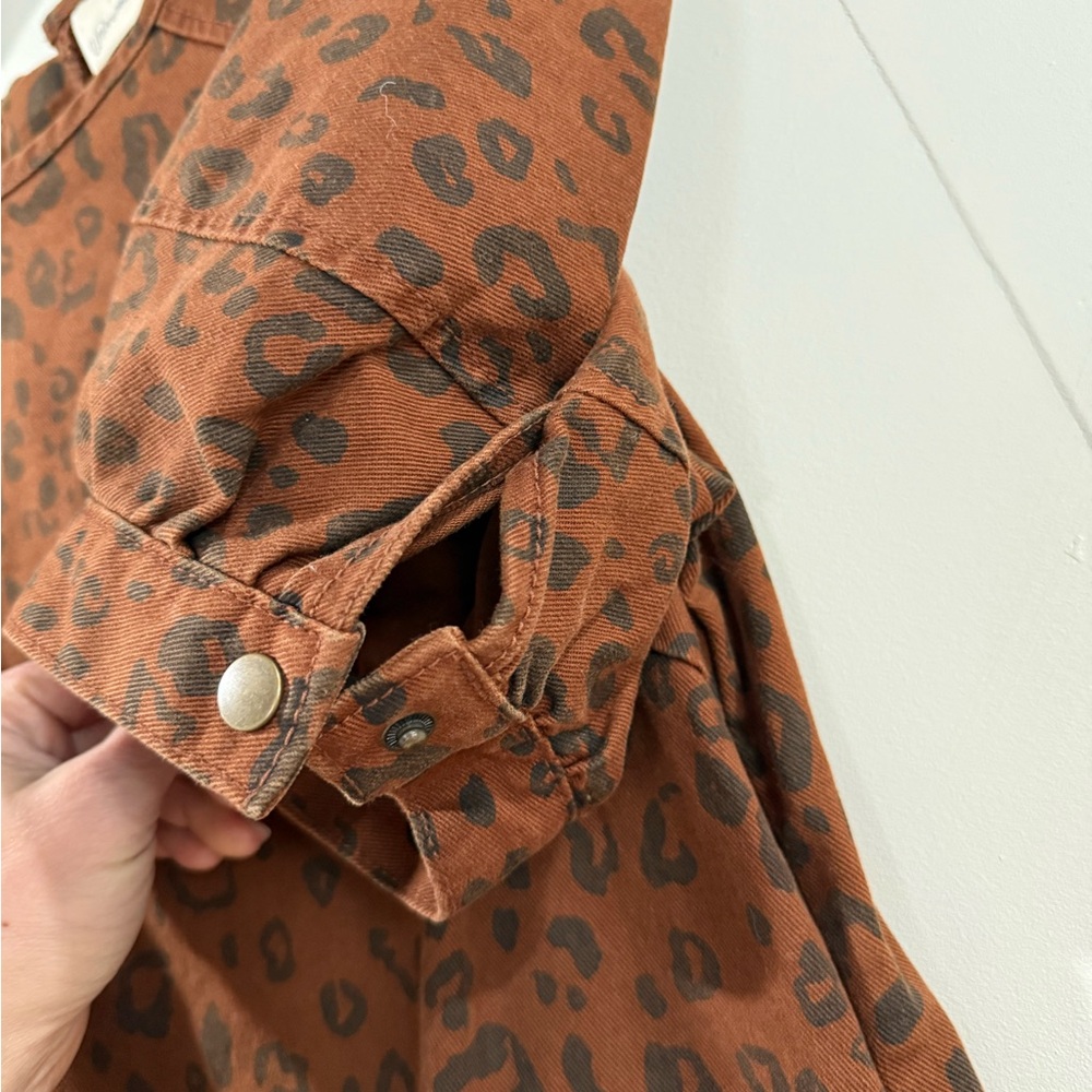 Universal Thread Leopard Print Puff Sleeve Dress … - image 3